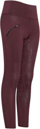 Produktbild von Easy Rider Reithose für Kinder Winter Reitleggings Full Grip wasserabweisend Rot