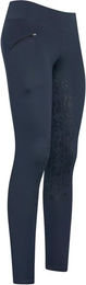 Produktbild von Easy Rider Reithose für Mädchen Winter mit Full Grip Silikon und wasserabweisender Eigenschaft in Blau