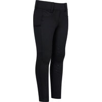 Produktbild von Easy Rider Rihanna Reithose für Mädchen mit Full Grip und wasserabweisender Funktion in Schwarz