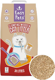 EasyPets Klumpendes Holzkatzenstreu 30 L – Bild 1 von 1
