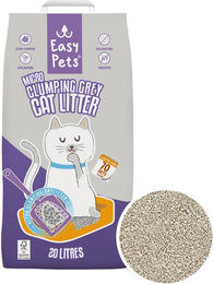 EasyPets Micro Clean Katzenstreu grau klumpend unparfümiert 20 L – Bild 1 von 1
