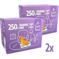 Produktbild von EasyPets Welpenunterlagen für kleine bis mittelgroße Hunde 500 Stück 58 x 58 cm