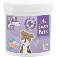 Produktbild von EasyPets Zahnreinigungspads zur Zahnpflege 50 Stück