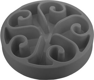 Eat Slow Live Longer Anti-Schlingnapf für alle Altersstufen Grau S aus Kunststoff – Bild 1 von 12