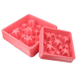 Produktbild von Eat Slow Live Longer Anti-Schlingnapf Slow Feeder Rosa 14 x 14 cm