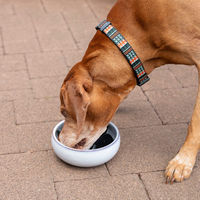 Produktbild von Eat Slow Live Longer Gobble Stopper Antischling-Einsatz aus Silikon für Hunde und Katzen in Grau