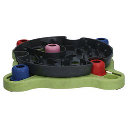 Eat Slow Live Longer Hundepuzzle Roundabout Intelligenzspielzeug für Hunde Schwarz – Bild 1 von 6