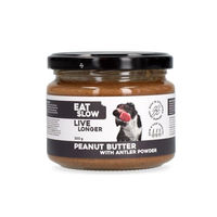 Produktbild von Eat Slow Live Longer Hundesnack Erdnussbutter mit Molkepulver 300 g ohne Farb- und Aromastoffe - 300 g