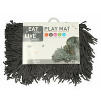 Produktbild von Eat Slow Live Longer Schleckmatte aus Kunststoff in Grau
