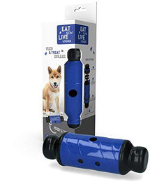 Eat Slow Live Longer Slow Feeder Anti-Schling Napf für Hunde in Blau Größe L BPA-frei – Bild 1 von 2