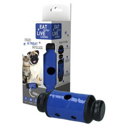 Produktbild von Eat Slow Live Longer Slow Feeder Intelligenzspielzeug aus Kunststoff Blau Größe S