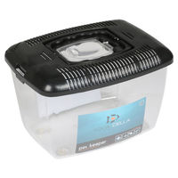 Produktbild von EBI Aqua Della Pet Keeper Transportbox für Insekten aus Kunststoff Schwarz Transparent Größe M