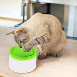 Ebi Automatischer Trinkbrunnen für Katzen aus Kunststoff 1,5 L in Weiß oder Grün - 1,5 l – Bild 1 von 2