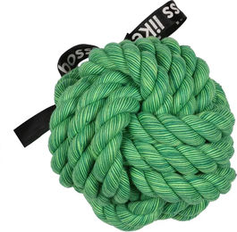 EBI Ballin Hundespielzeug Geflochtener Baumwollball Grün 12 cm - 12 cm – Bild 1 von 4