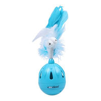 Produktbild von Ebi & Coockoo Katzenspielzeug Tumbler Blau aus Kunststoff 19,5x7 cm