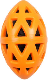 Ebi Crack Me Up Rugby Hundespielzeug aus Gummi in Orange Größe S – Bild 1 von 2