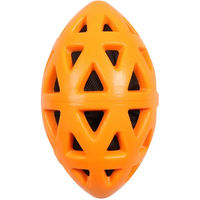 Produktbild von Ebi Crack Me Up Rugby Hundespielzeug aus Gummi in Orange Größe S