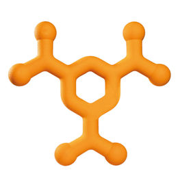 Ebi Dawg Science Hundespielzeug zum Apportieren aus Moosgummi Orange Größe L – Bild 1 von 3