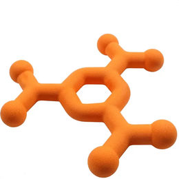 Ebi Dawg Science Kauspielzeug aus TPR für Hunde Größe M Orange – Bild 1 von 2