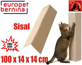 Ebi Eckkratzbrett Corner Scratcher aus Sisal für Katzen in Beige XL – Bild 1 von 3
