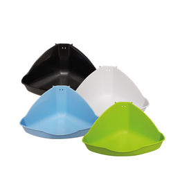 Ebi Ecktoilette aus Kunststoff für Kaninchen und Nager 35 cm - 35 cm – Bild 1 von 4