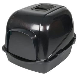 Ebi Eclipse Haubentoilette für Katzen Schwarz XL aus Kunststoff – Bild 1 von 3