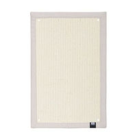 Produktbild von EBI Europet Bernina Krappa Eck-Kratzmatte für Katzen aus Sisal Weiß 58 x 38 cm