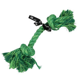Produktbild von EBI Hundespielzeug Do You Even Floss Dawg Spielseil aus Baumwolle mit 2 Knoten Grün 30 cm zur Zahnpflege - 30 cm