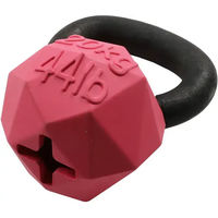 Produktbild von Ebi Hundespielzeug Ebi Gewicht Größe L aus Gummi mit Nylon-Griff und Snacköffnung in Lila/Schwarz/Rosa