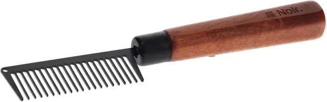 Ebi Japandi Entwirrungskamm aus Holz in Schwarz und Braun – Bild 1 von 5