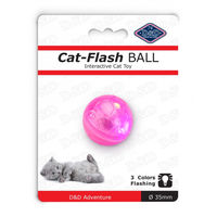 Produktbild von EBI Katzenspielzeug FLASH Ball LED Pink Kunststoff Ø 3,5cm