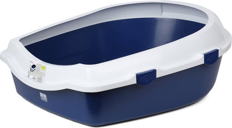 ebi Katzentoilette Eco-Medio Jumbo Blau aus Kunststoff – Bild 1 von 2