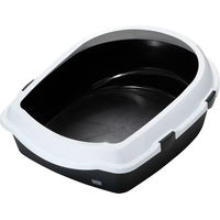 Produktbild von ebi Katzentoilette Space Jumbo offene Schalentoilette aus Kunststoff Schwarz