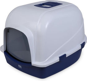ebi Katzentoilettenhaus Eco Jumbo Haubentoilette aus Kunststoff in Blau – Bild 1 von 3