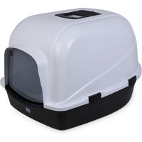 Produktbild von ebi Katzentoilettenhaus Eco Jumbo XL Schwarz aus Kunststoff