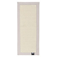 Produktbild von Ebi Krappa Kratzmatte für Katzen aus Sisal Weiß Beige 58 x 24 cm