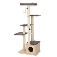 Produktbild von EBI Kratzbaum Comfort Stockholm aus Holz in Grau 70x48x171cm