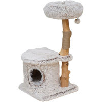 Produktbild von EBI Kratzbaum Manila für Katzen aus Naturholz in Beige