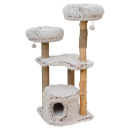 EBI Kratzbaum Marseille aus Naturholz in Beige – Bild 1 von 4