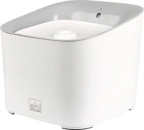 Ebi Manoa Smart Trinkbrunnen für Hunde 3l Weiß Grau mit Filter aus Kunststoff - 3 l – Bild 1 von 3