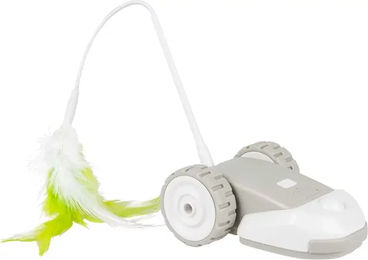 Produktbild von Ebi Mower Mouse Katzenspielzeug aus Kunststoff in Grau/Weiß