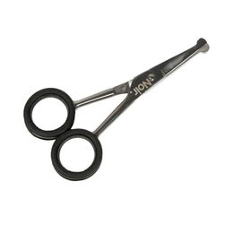 EBI Noir Japandi Gesicht- und Pfotenscheren in Schwarz-Silber mit TPR-Griff – Bild 1 von 5