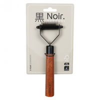 Produktbild von EBI Noir Japandi Trimmstriegel für Hunde mit 16 Klingen
