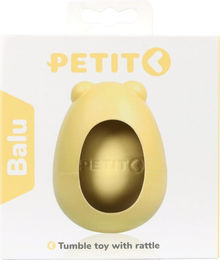 ebi Petit Balu Drehendes Welpen-Spielzeug aus Gummi Gelb – Bild 1 von 3