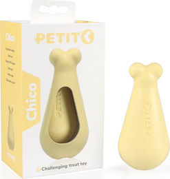 Produktbild von Ebi Petit Chico Snackspielzeug für Hunde und Welpen Gelb aus Gummi