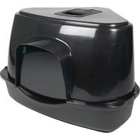 Produktbild von Ebi Prism 70 Katzentoilette Haube Schwarz XL aus Kunststoff