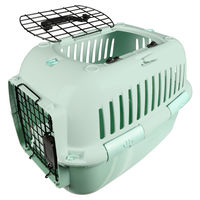 Produktbild von Ebi Transportbox Adventurer 50 Serene Edition grün für Hunde und Katzen aus Kunststoff Größe S