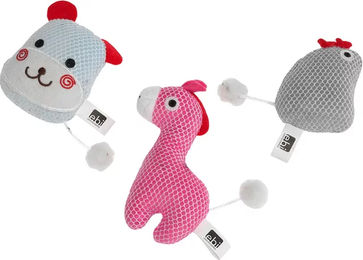 Produktbild von Ebi Wanna Oiseaux Maus Plüschspielzeug für Katzen mit Crinkle-Effekt bunt
