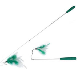 Produktbild von EBI Wanna Play Teleskop Katzenangel Grün-Weiß