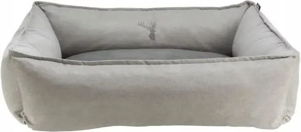 Produktbild von Eckiges Hundebett Trixie Leni Grau aus Polyester